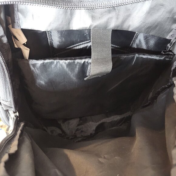 Quiksilver Mens Black Heavy Weather Backpack - Picture 5 of 8